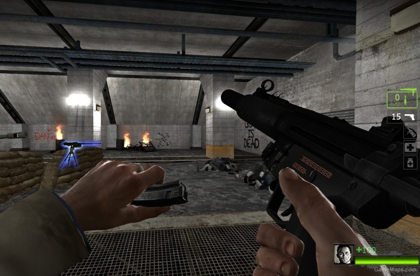 PAYDAY 2 Compact-5 SMG(MP5) for S-SMG