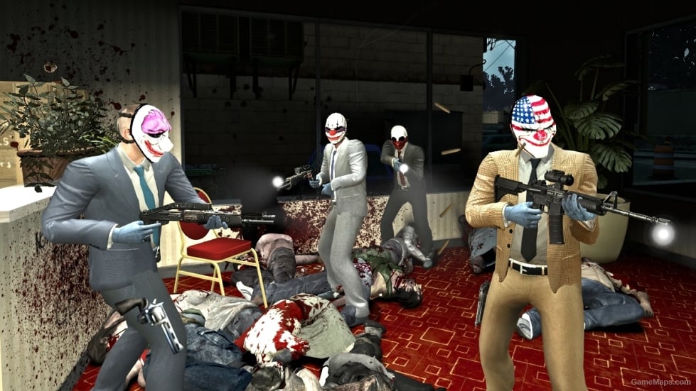 PAYDAY 2 Heisters (Left 4 Dead 2) - GameMaps
