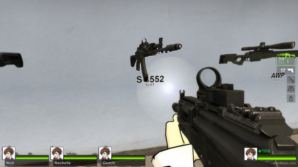 PD2 AK17 7.62 Black Edition sg552 (request)