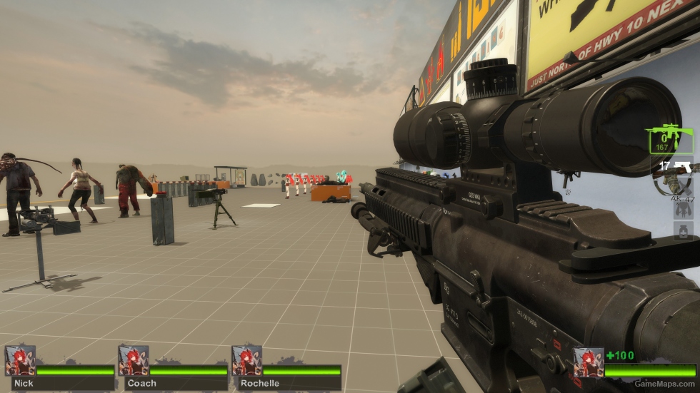 PD2 HK417 (Hunting Rifle) [Sound fix Ver]