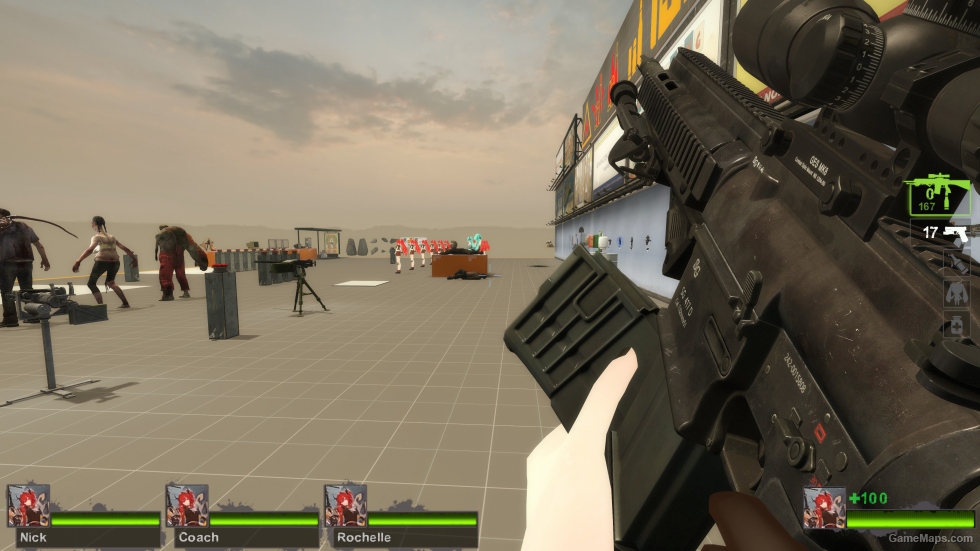 PD2 HK417 (Hunting Rifle) [Sound fix Ver]