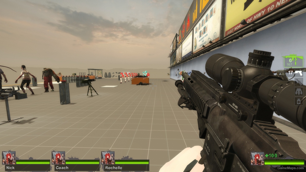 PD2 HK417 (Hunting Rifle) [Sound fix Ver]
