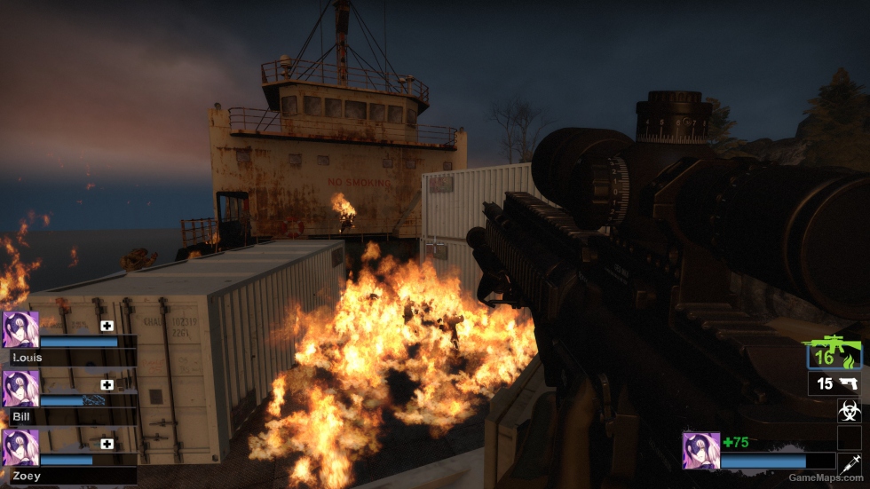 PD2 HK417 (Hunting Rifle) [Sound fix Ver]