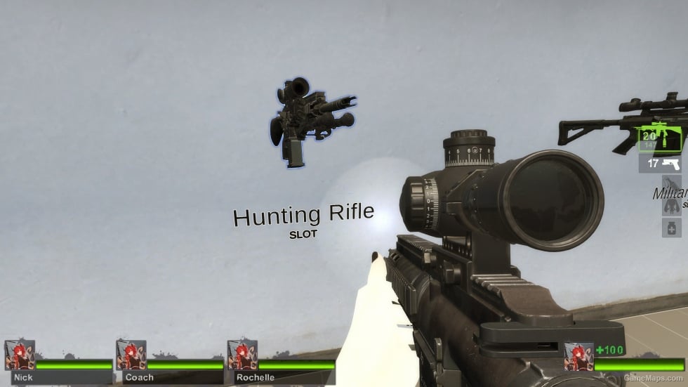 PD2 HK417 (Hunting Rifle) [Sound fix Ver]