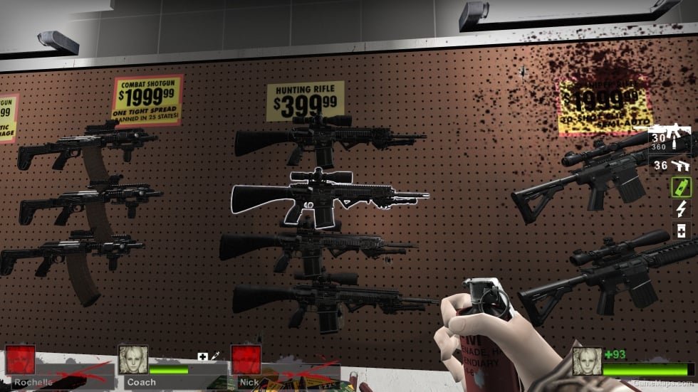 PD2 HK417 (Hunting Rifle) [Sound fix Ver]