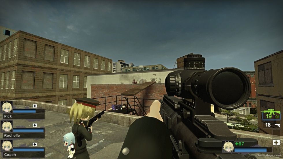 PD2 HK417 (Hunting Rifle) [Sound fix Ver]