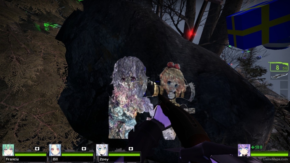 Peashy & Plutia Flashlight Ver.1