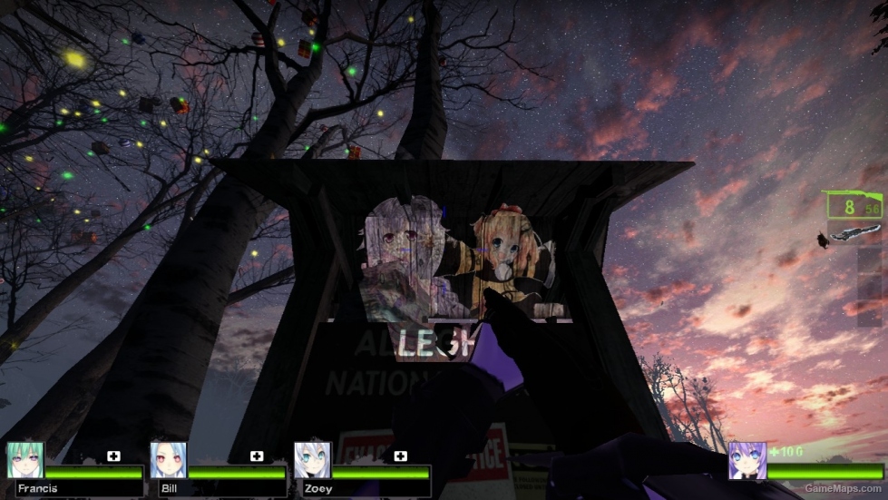 Peashy & Plutia Flashlight Ver.1