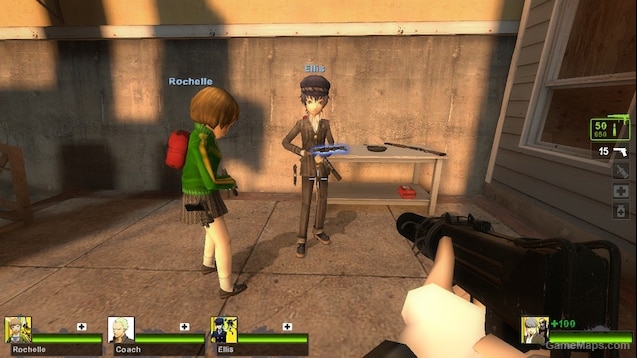 Persona 4 Naoto Shirogane Player Model. Replaces Ellis