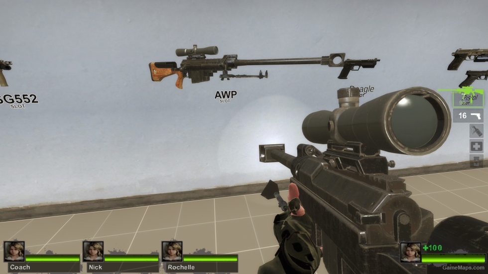PGM Ultima Ratio Hecate II V2 v2 (AWP) - Sound fix Ver [request]