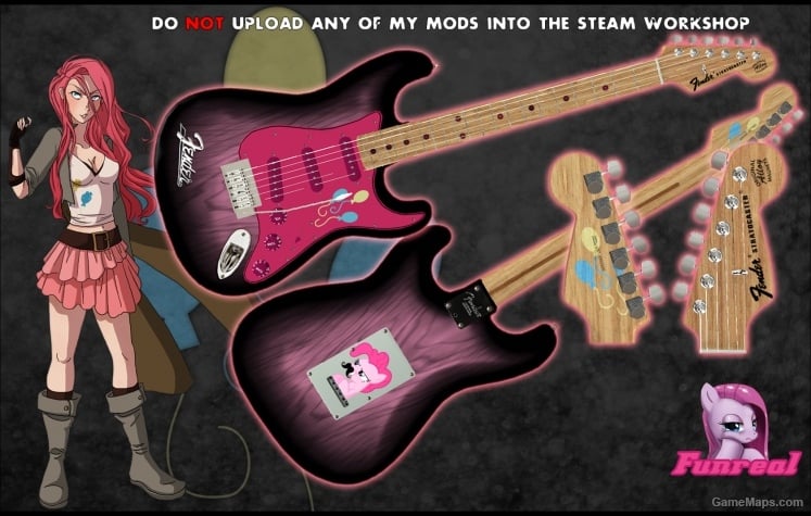 Pinkie Pie Fender Stratocaster