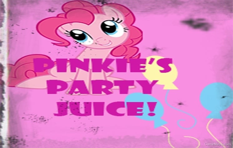 Pinkie's Party Juice - logo Pinkie's Party Juice