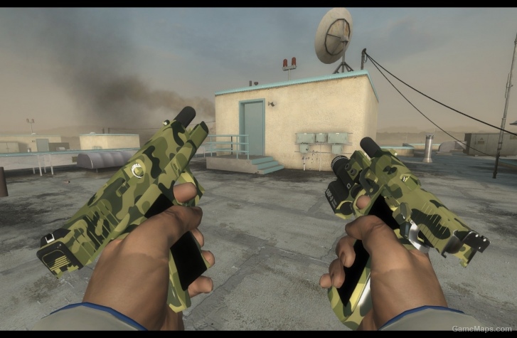 Pistol Green Camo