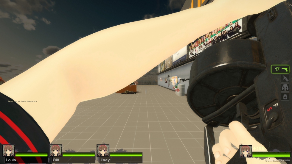 Pistol Replace AA-12 shotgun (dual pistols)