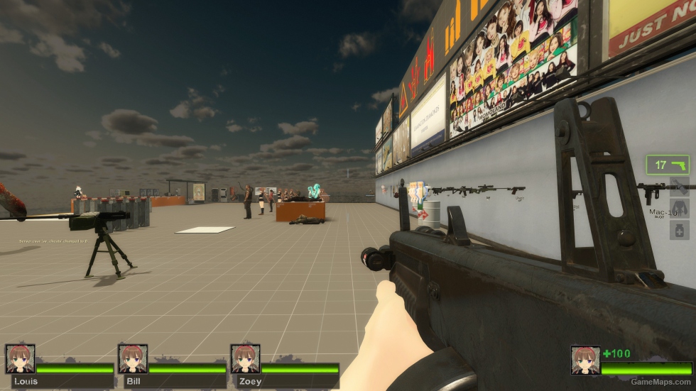 Pistol Replace AA-12 shotgun (dual pistols)