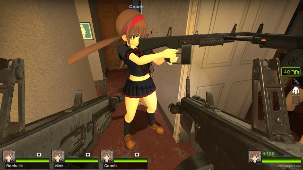 Pistol Replace AA-12 shotgun (dual pistols)