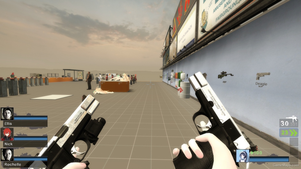 Platinum Slide FN Hi-Power (Dual pistols) - with Sound Ver