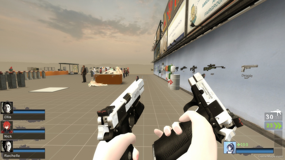 Platinum Slide FN Hi-Power (Dual pistols) - with Sound Ver