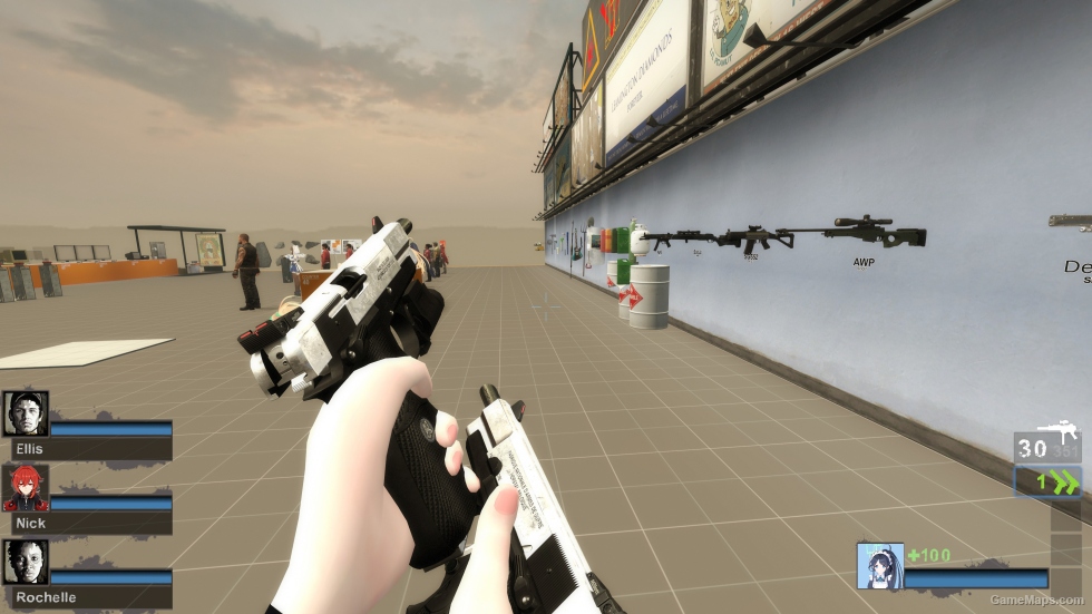 Platinum Slide FN Hi-Power (Dual pistols) - with Sound Ver