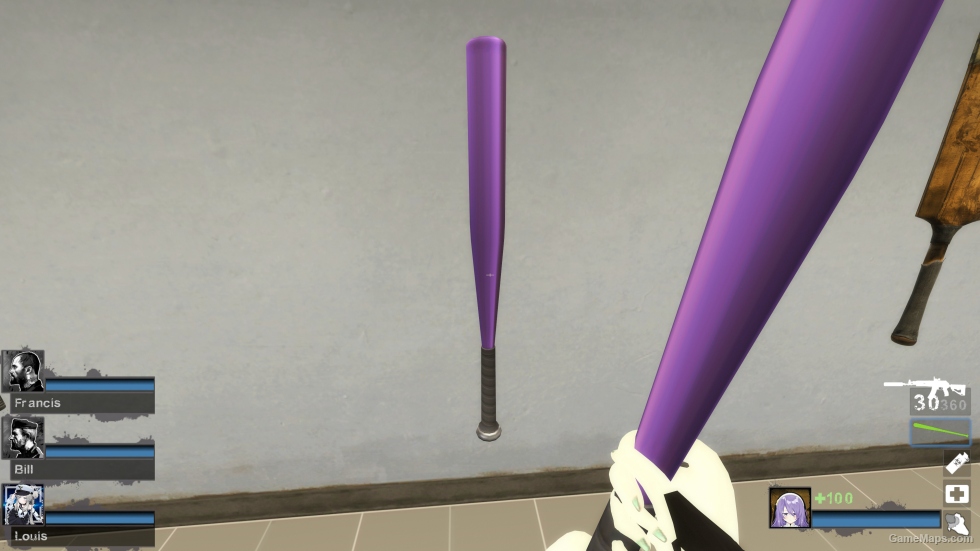 Player's Bat repleace Baseball Bat