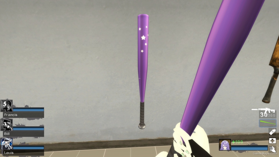 Player's Bat repleace Baseball Bat