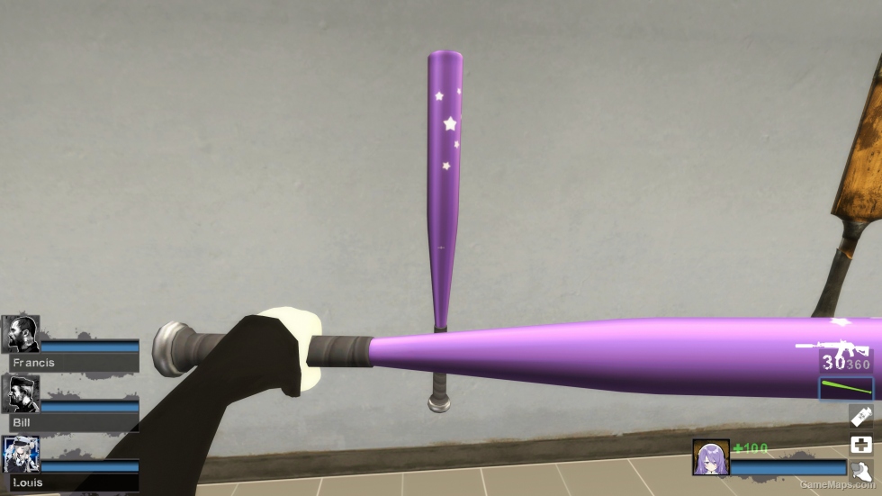 Player's Bat repleace Baseball Bat
