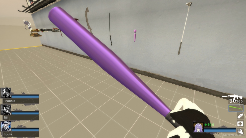 Player's Bat repleace Baseball Bat