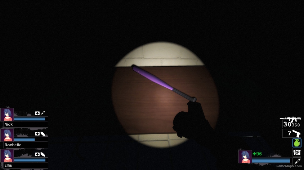 Player's Bat repleace Baseball Bat
