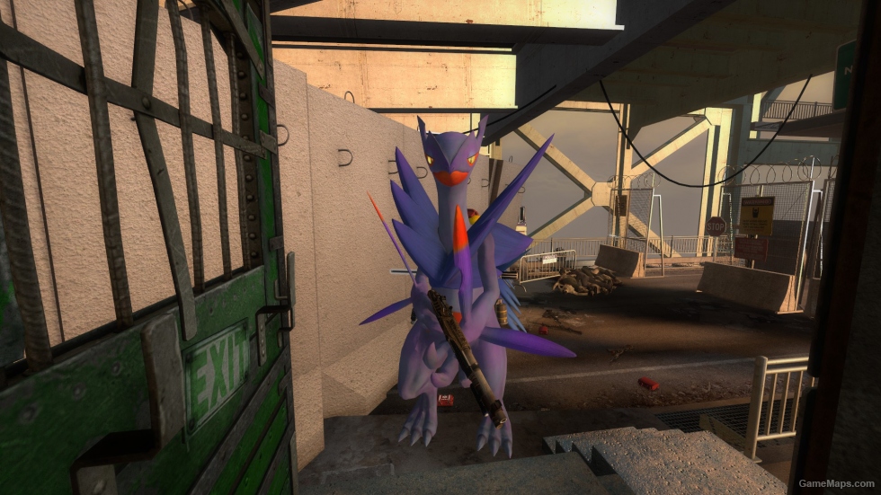 Pokken Tournament Mega Sceptile 2P Variant (Francis)
