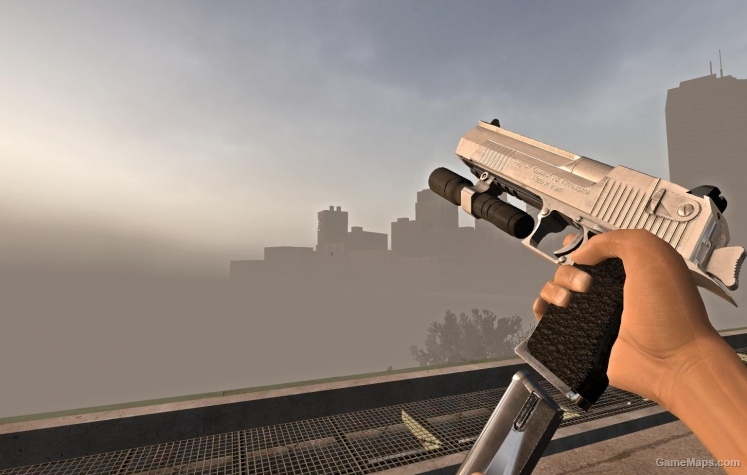 Police Tactical Chrome IMI Desert Eagle