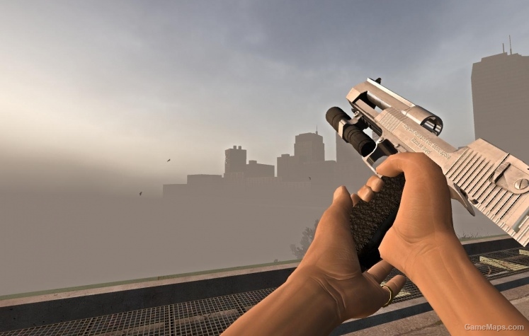 Police Tactical Chrome IMI Desert Eagle