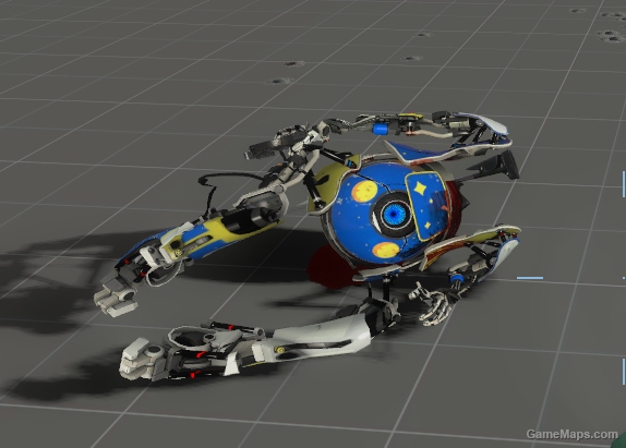 Portal 2 Atlas over Franics (Space skin)
