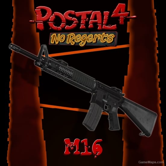 POSTAL 4 M16 REPLACES M16A2 RIFLE