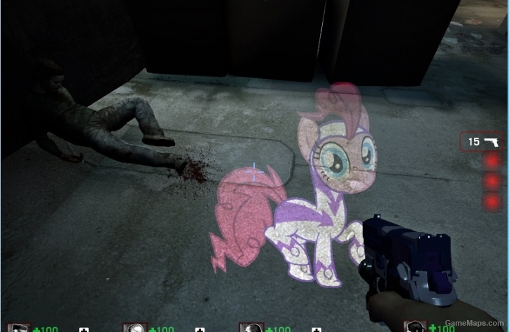 Power Ponies Flashlights: Filly Second (Pinkie Pie)