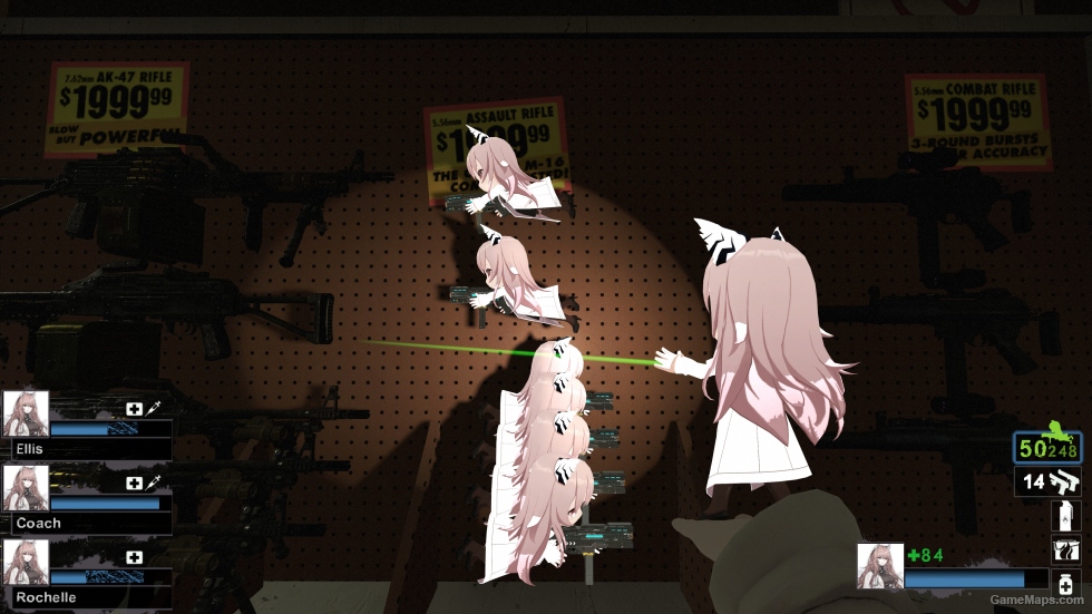 Project Neural Cloud perisicaria handgun replace m16 v2 (M16A2)