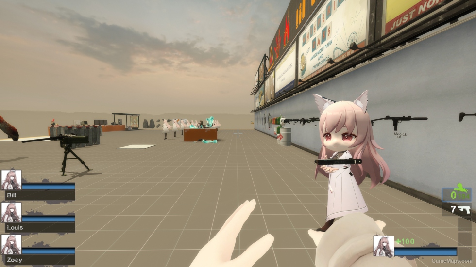 Project Neural Cloud perisicaria handgun replace m16 v2 (M16A2)