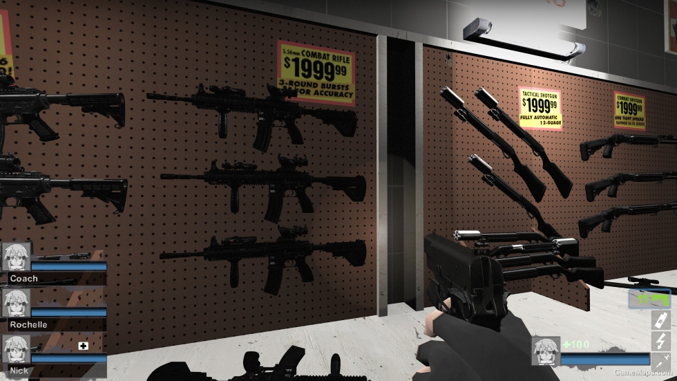 PUBG - Custom Black HK-416 [Desert Rifle] (request)
