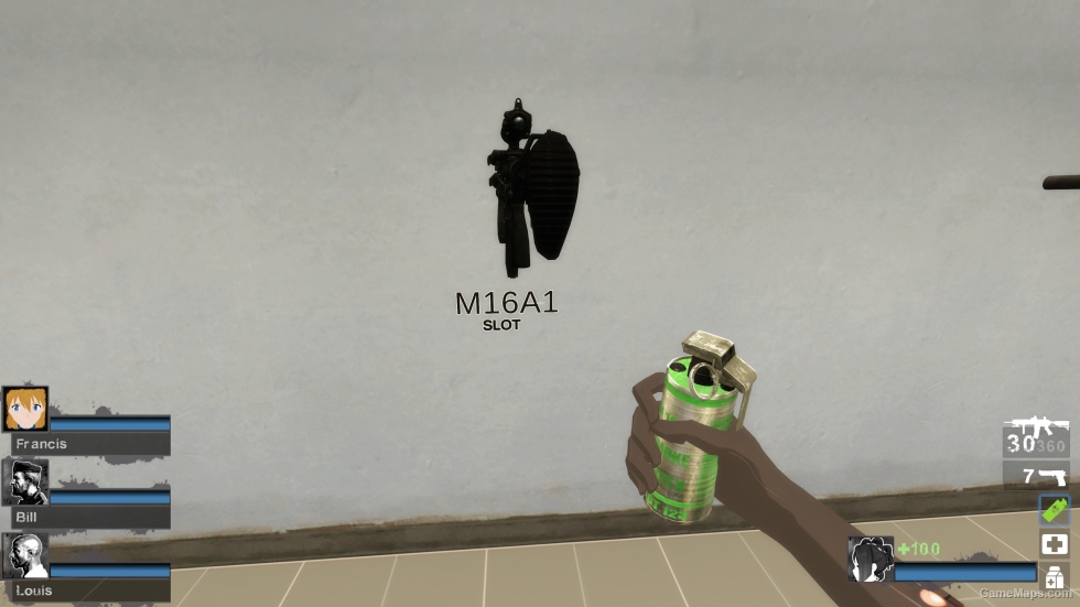 PUBG - Custom Black HK-416 [M16A2] (request)