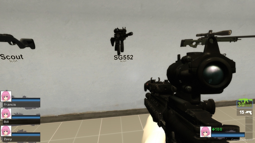 PUBG - Custom Black HK-416 [SG552] (request)