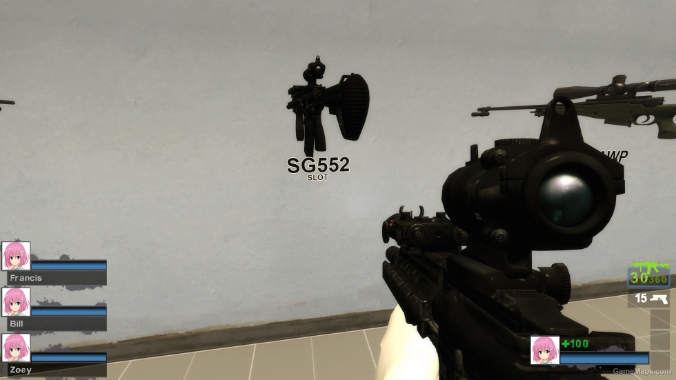 PUBG - Custom Black HK-416 [SG552] (request)
