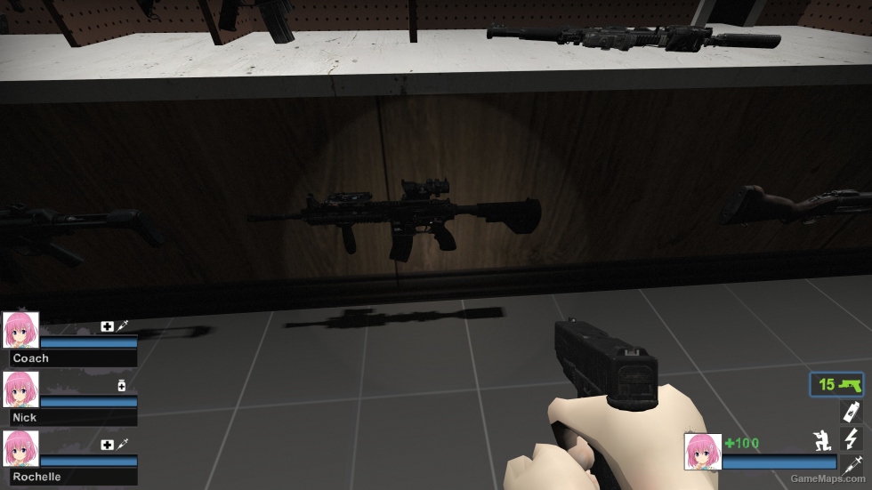 PUBG - Custom Black HK-416 [SG552] (request)