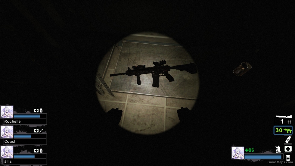 PUBG - Custom Black HK-416 [SG552] (request)