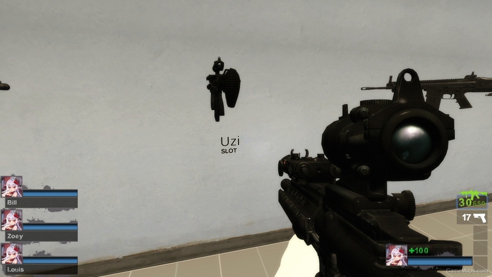 PUBG - Custom Black HK-416 [uzi] (request)