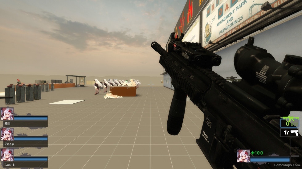 PUBG - Custom Black HK-416 [uzi] (request)