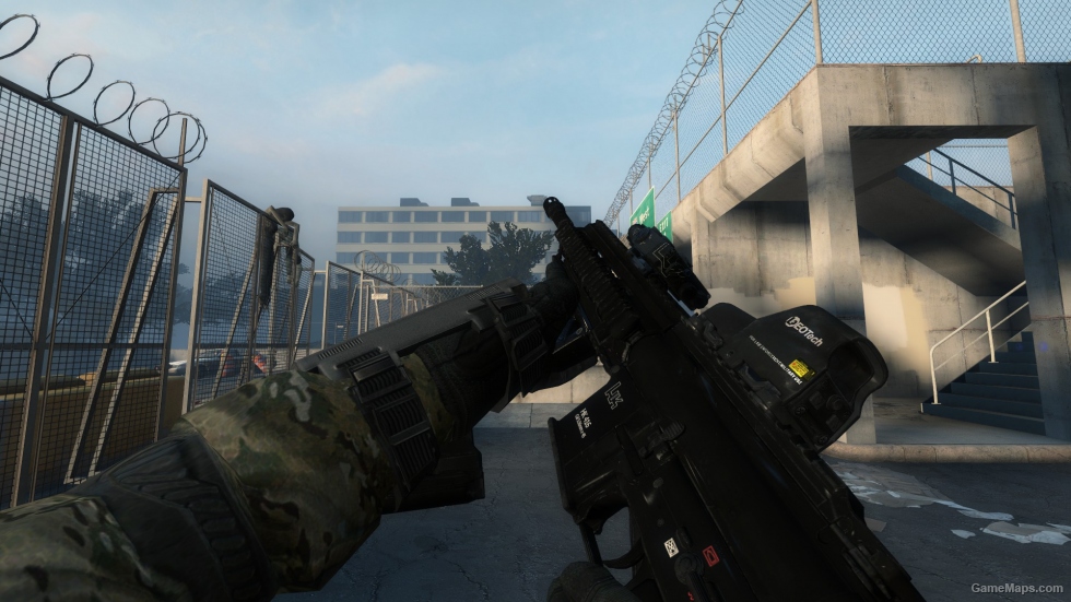 PUBG - Tactical Black HK-416 [M16]
