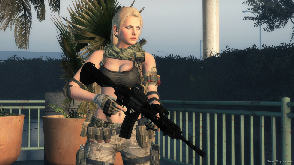 PUBG - Tactical Black HK-416 [M16]