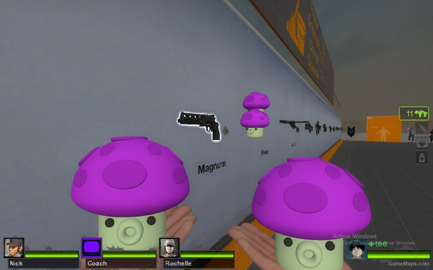 Puff-shroom | Pistol - PVZ left 4 dead 2