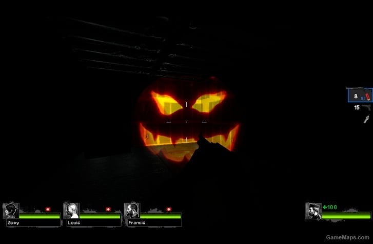 Pumpkin flashlight