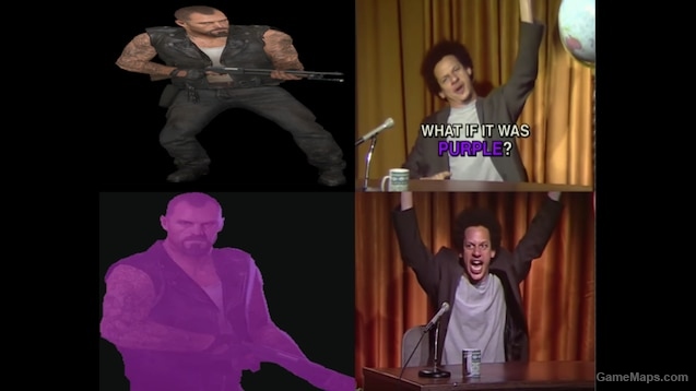 Purple Francis (Cut L4D Content)