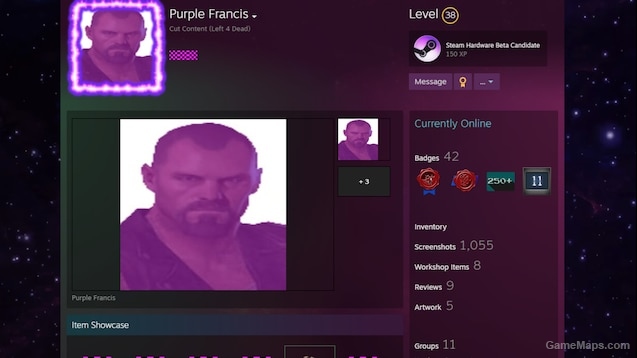 Purple Francis (Cut L4D Content)